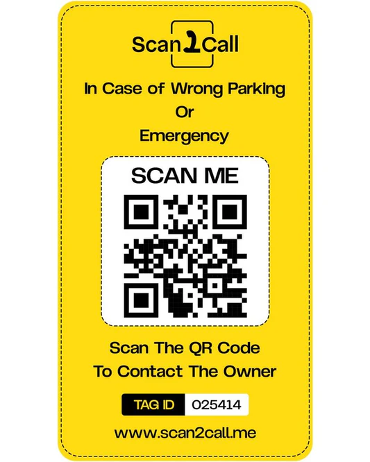 2-Wheeler QR Tag